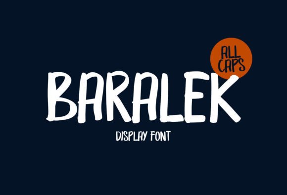 Baralek: A Sweet Handwritten Font for Makers