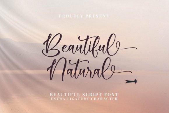 Beautiful Natural: A Sweet Handwritten Font for Makers