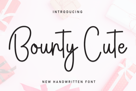 Bounty Cute: A Sweet Handwritten Font Review