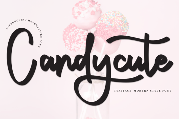 Candycute: A Sweet Handwritten Font for Business Branding