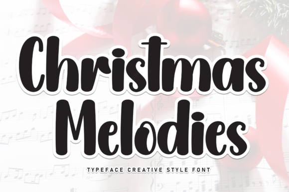 Christmas Melodies: A Sweet Handwritten Font Review