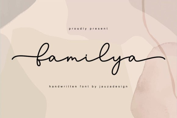Familya: A Sweet Handwritten Font for Modern Web Design Projects