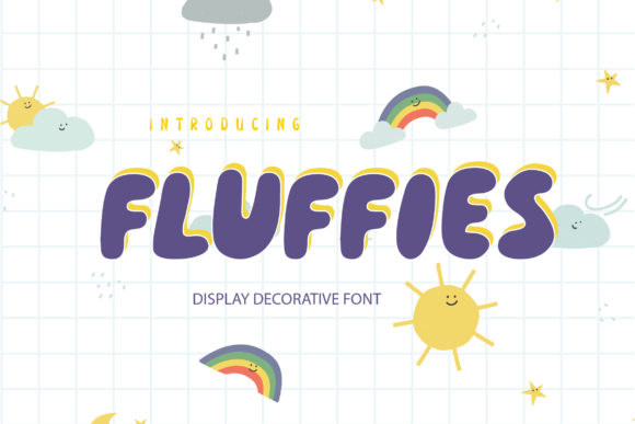Fluffies: A Cute Display Font for Modern Web Design