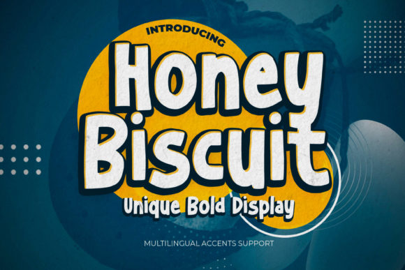 Honey Biscuit: A Bold Display Font for Web Design