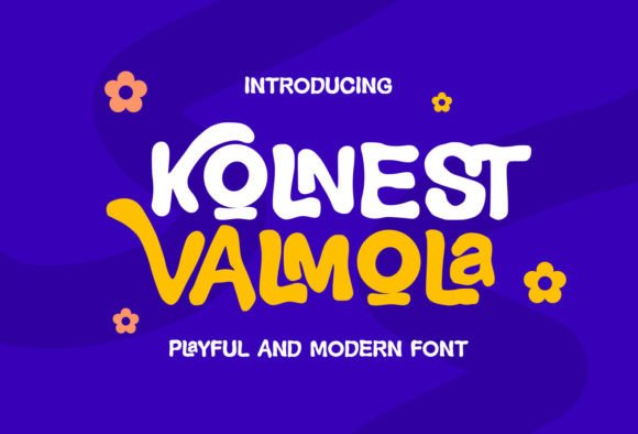 Kolnest Valmola: A Sweet Handwritten Font for Makers