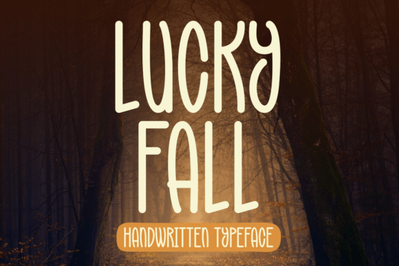 Lucky Fall: A Nostalgic Script Handwritten Font for Creative Projects