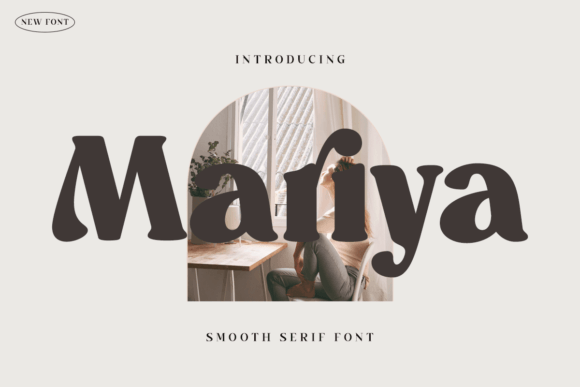 Mariya: The Bold Serif Vintage Font for Marketers
