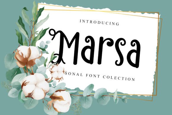 Marsa: A Unique and Elegant Font for Creative Branding Projects