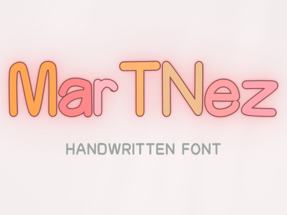 Martnez: A Sweet Handwritten Font for Creative Projects