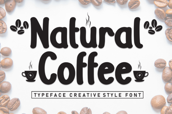 Natural Coffee: A Charming Script Font for Editorial Design