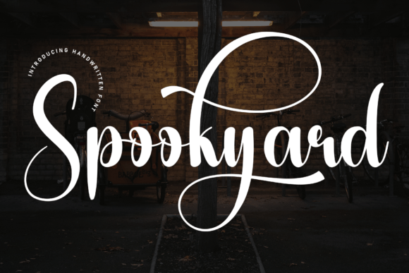 Spookyard: A Sweet Handwritten Font for Makers