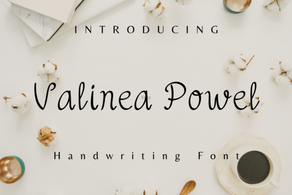 Valinea Powel: A Handwritten Font That Elevates Small Business Branding